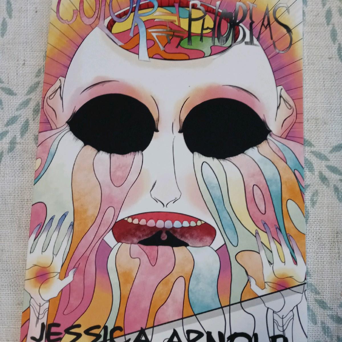 Color the Phobias Coloring Book by J. Arnold Cover