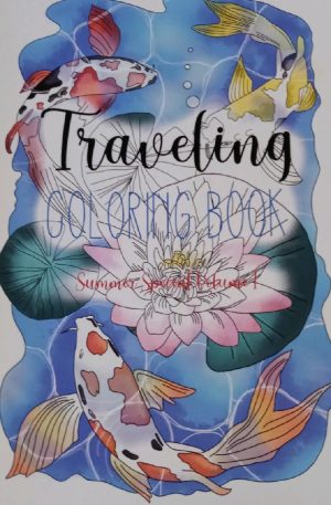 Traveling Coloring Book Sampler Autographed Print Copy