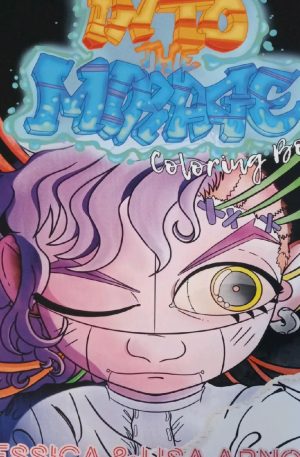 Into the Mirage Coloring Book by J. Arnold Autographed Print Copy