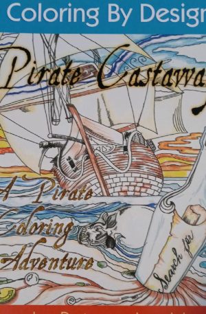 Pirate Castaways Coloring Book Autographed Print Copy