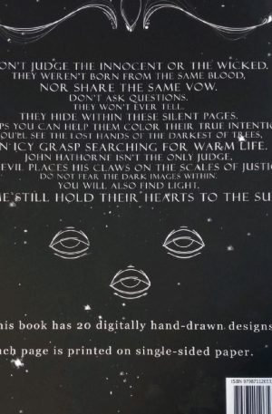 A Witch’s Vow Coloring Book by J. Arnold Autographed Print Copy