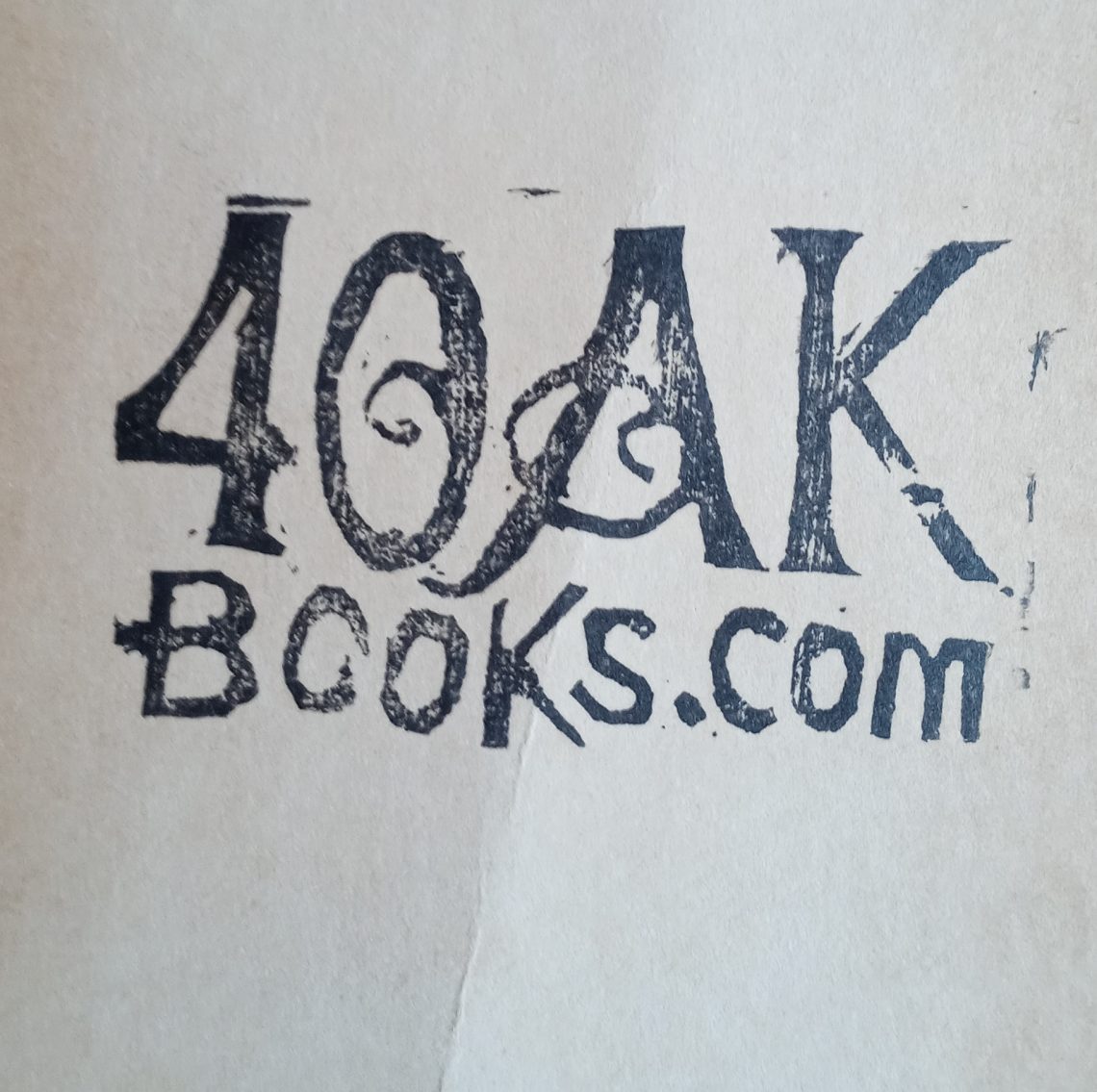 If you see one of our hand-carved lino stamps on a book you found: enjoy your find and tell us about it!
